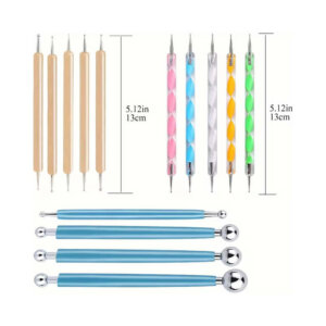 14pcs Stainless Steel Dotting Tool Set for Pottery Embossing and Modeling
