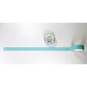 Lawn Fawndamentals Washi Tape-Aqua Gingham
