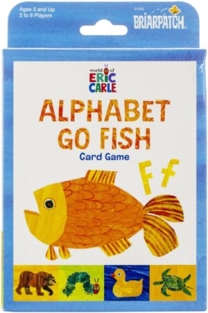 Briarpatch Eric Carle Card Game-Alphabet Go Fish Briarpatch Eric Carle Card Game-Alphabet Go Fish