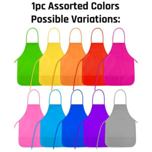 Kids Art Protective Painting Apron Assorted Colors