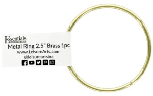 EBL Metal Ring 2.5" Brass