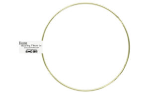 EBL Metal Ring 7" Brass