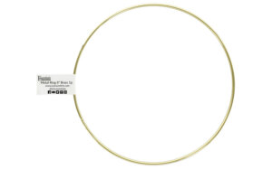 EBL Metal Ring 8" Brass