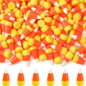 20pc Candy Corn Resin Pieces