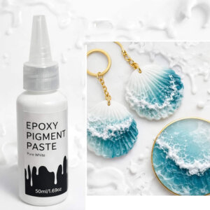 White Resin Pigment Paste 50ml / 1.69oz Bottle