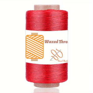 284yd Red Waxed Thread Leather Sewing 150D