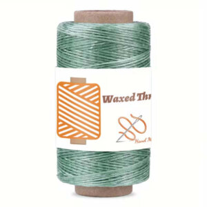 284yd Light Green Waxed Thread Leather Sewing 150D