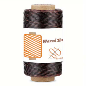 284yd Dark Brown Waxed Thread Leather Sewing 150D