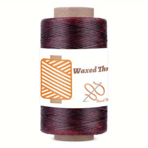 284yd Burgundy Waxed Thread Leather Sewing 150D