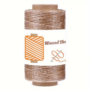 284yd Tan Waxed Thread Leather Sewing 150D