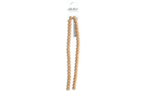 John Bead Crystal Lane Rondelle 7" 8x10mm - Opaque Cream