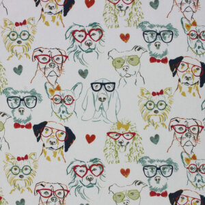 Smartdog Boho 7oz Cotton Canvas 44in wide 100% Cotton Pattern Fabric
