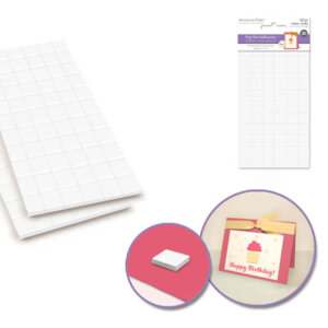 3D Pop Dots: 1/2" Square x132 Dual-Adhesive Foam Mount