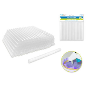 Craft Medley Glue Sticks: 4" Mini 400g Bulk Dual Temp 7mm Thick