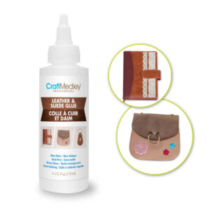 Craft Medley Glue: 4oz (110g) Leather & Suede Glue