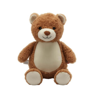 Tan Bear - Cubbies Stuffed Animal Embroidery Blank