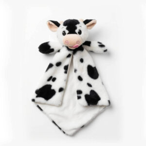 15in Cow Blankie - Cubbies Lovey Blanket Embroidery Blank